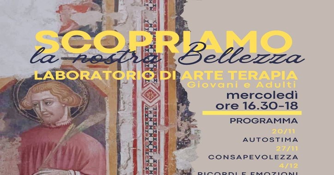 playbill Laboratorio di Arte Terapia “Scopriamo la nostra Bellezza” - Montefalco